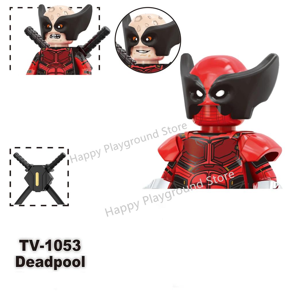 New Anime Super Cartoon TV Movies Heroes Bricks Toy Building Blocks for Kids Collect Toys Model Birthday Gifts