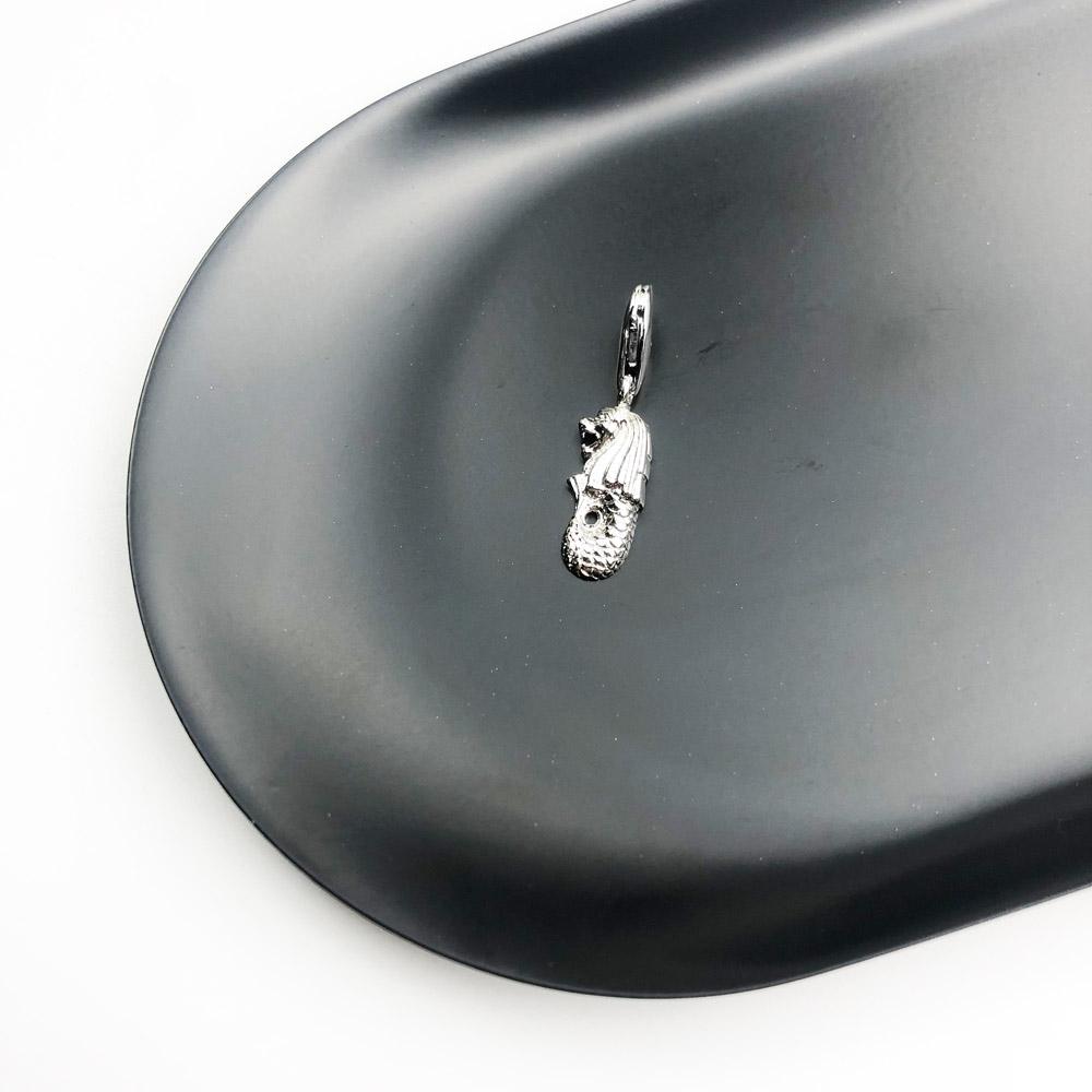 Mermaid & Lion Merlion Dangle Charm 925 Silver Pure Pendant Women Men Jewelry Gifts