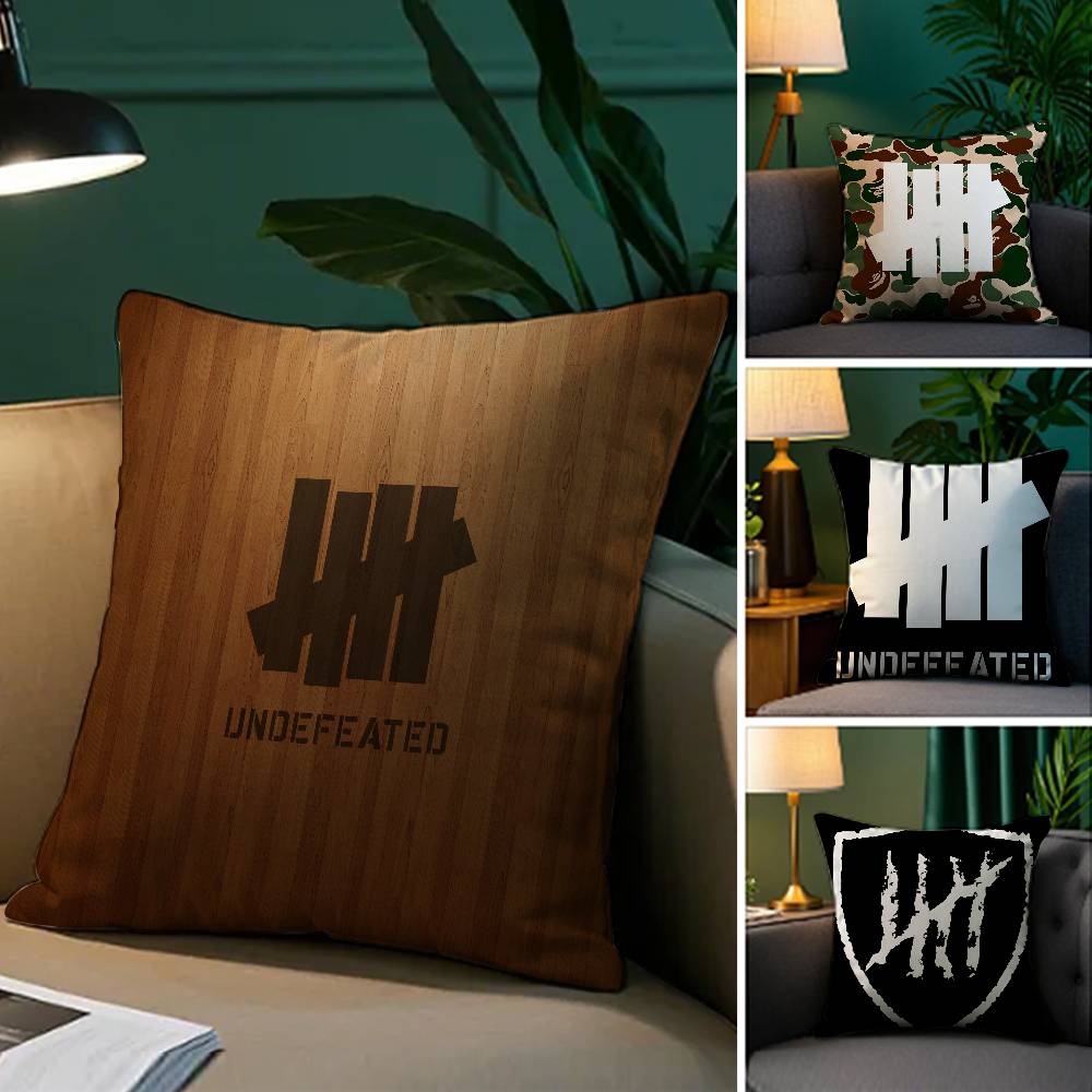 5 Stripes Cool Undefeated-U Pillow Case Silky Elegant Comfort Sofa Bed  Invisible Zipper Beach Pillowcase