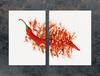 SZKLANA PŁYTA OCHRONNA DESKA 75x52 CHILLI