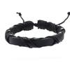 Handwoven Cross Design Bracelet for Men Adjustable Multilayer Minimalist Rope Wristband Stylish Boho Outdoor Sports Bracelet