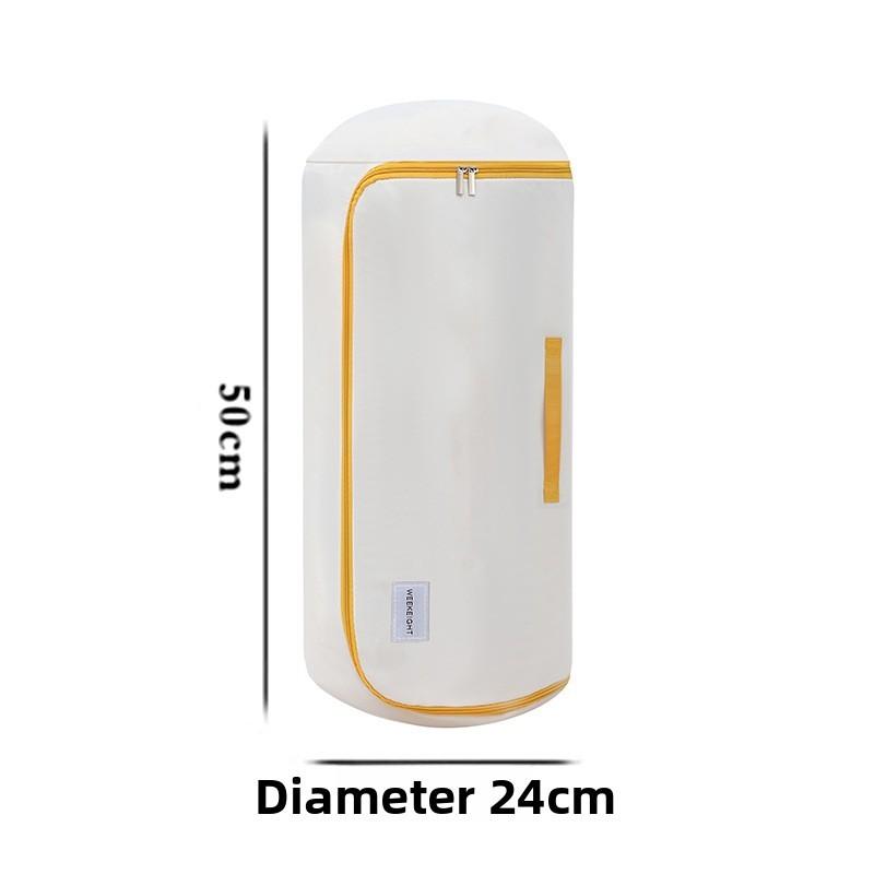Large Capacity Cotton Quilt Storage Bag With Compression For Bedroom Organizing