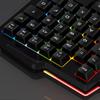 One Handed Gaming Keyboard, 14-Key with Backlight USB Corded Keypad with Hand Rest and Shine Through