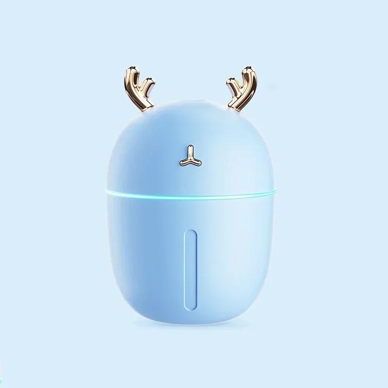 Mini USB Portable Humidifier Cute Pet Design Mute Desktop Aromatherapy Oil Diffuser Air Purifier for Home Office Car