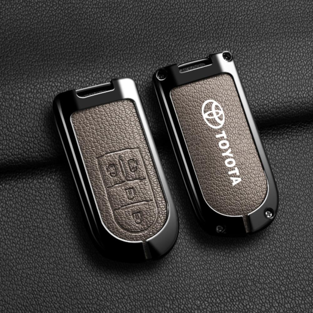 For Toyota Key Cover for Camry RAV4 Highlander CHR Avalon Corolla Keychain Case Durable Protector