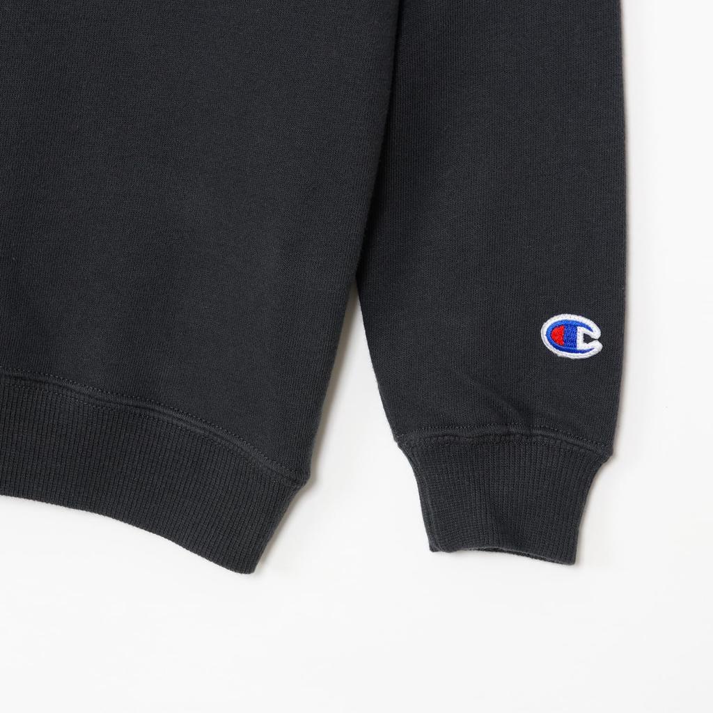 Pulover Champion cu mânecă lungă din bumbac USA, cu gât rotund, cu inscripție brodată, mărime de bază, logo pentru copii, CK-C001-055-160