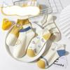 5/10 Pairs of Women's Socks Spring and Summer Thin Cute Boat Socks Low Top Shallow Mouth Socks