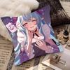 Yumeizuki Mizuki Game Genshin Impact Pillow Case Fashion Square Pillowcase Bedroom Sofa Room Ins Decoration Leisure