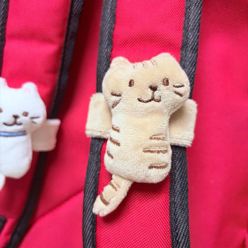 Colgante de Bolso de Peluche de Gatito Kawaii Mini Muñeco de Peluche de Gato Muñeco de Peluche de Dibujos Animados Amuletos para Bolso Juguete de Peluche de Animal Suave Regalo para Niña Estudiante