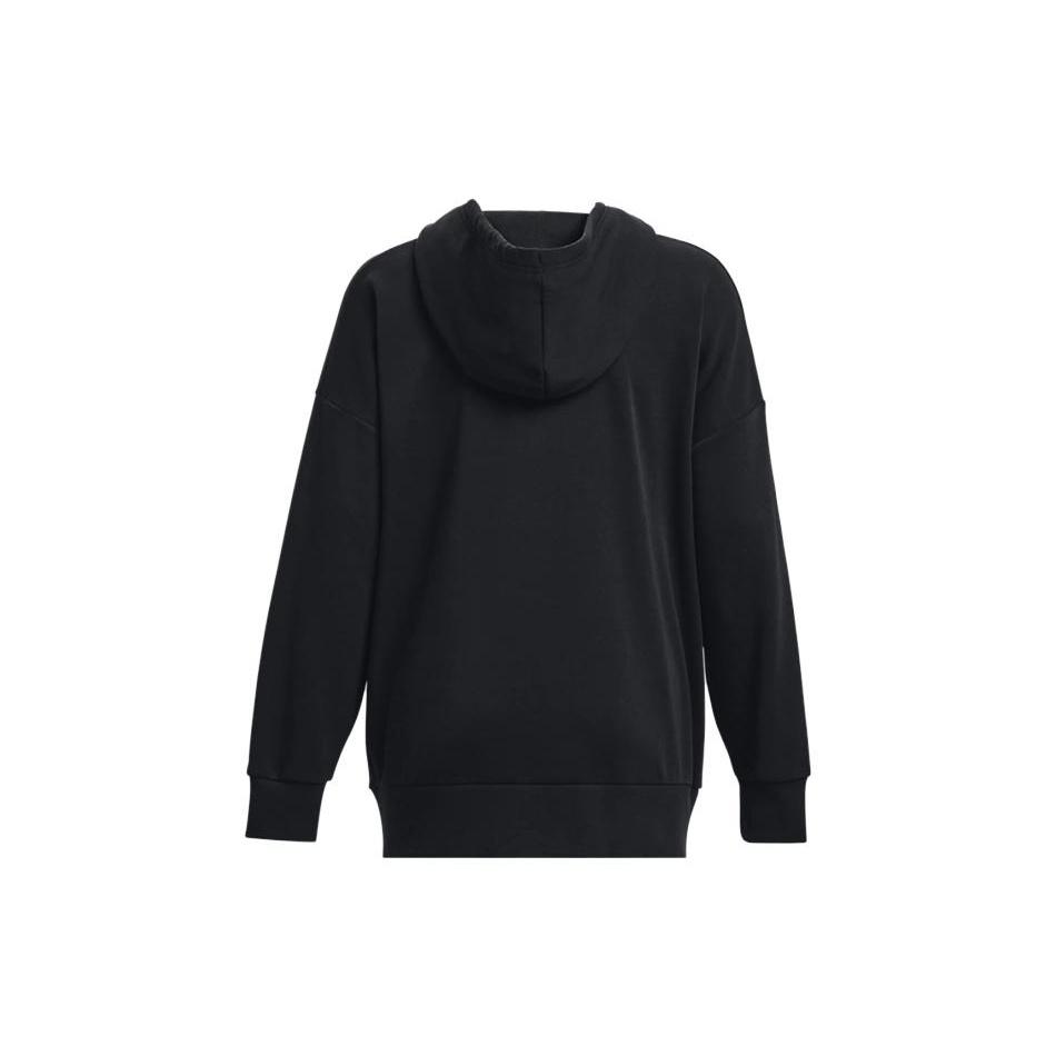 Under Armour Sweatshirts Women's Black Hooded Moderate Regular Unisex 1379493-001