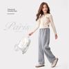 Girls' Casual Straight Wide-Leg Sweatpants
