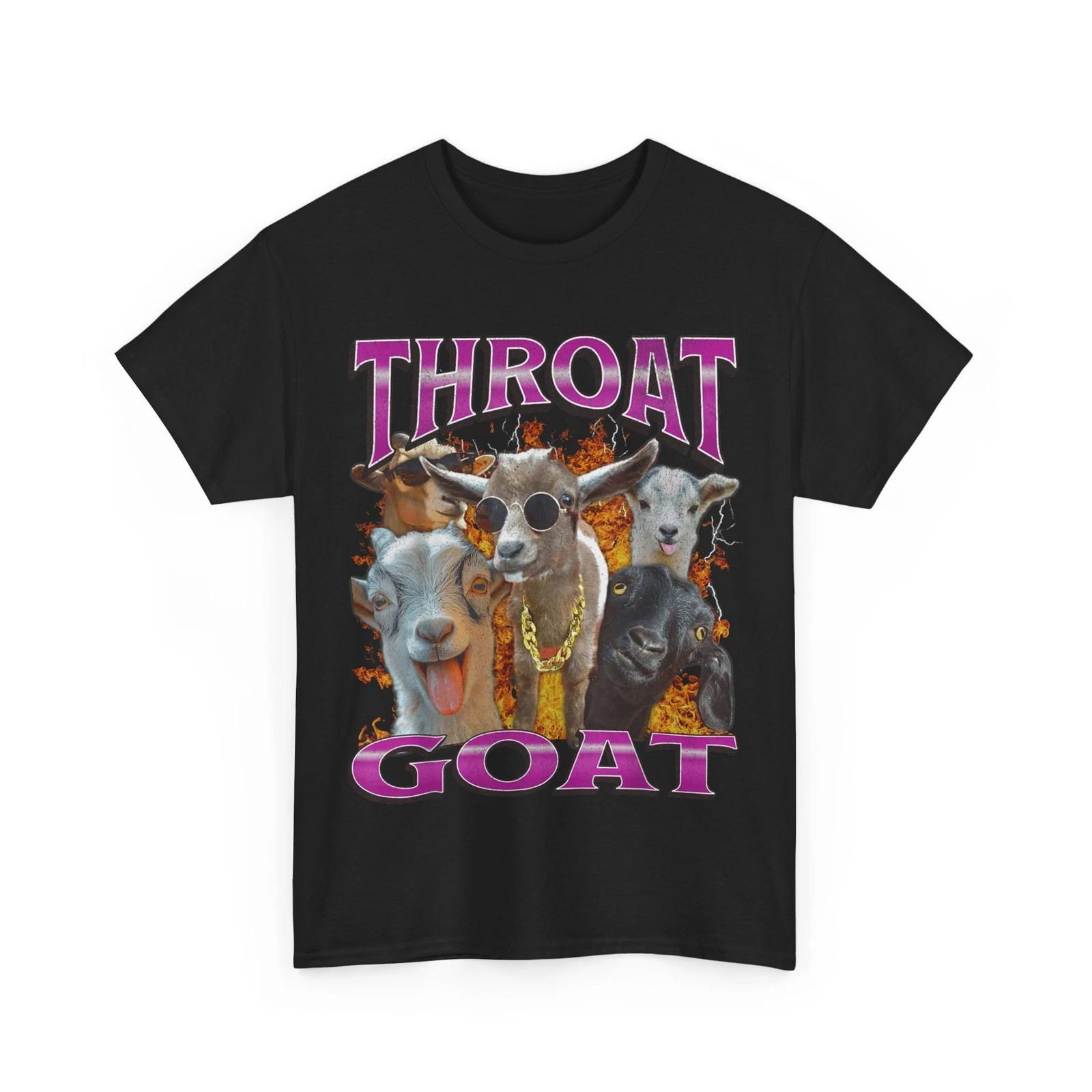 Throat Goat Shirt, Goat Funny Women Men T-Shirt S