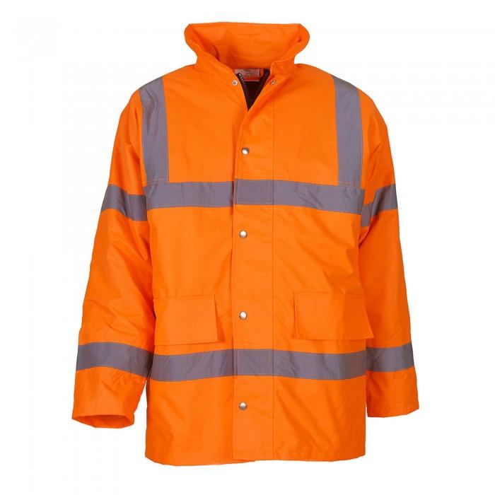 Yoko Unisex Adult Classic Motorway Hi-Vis Safety Jacket