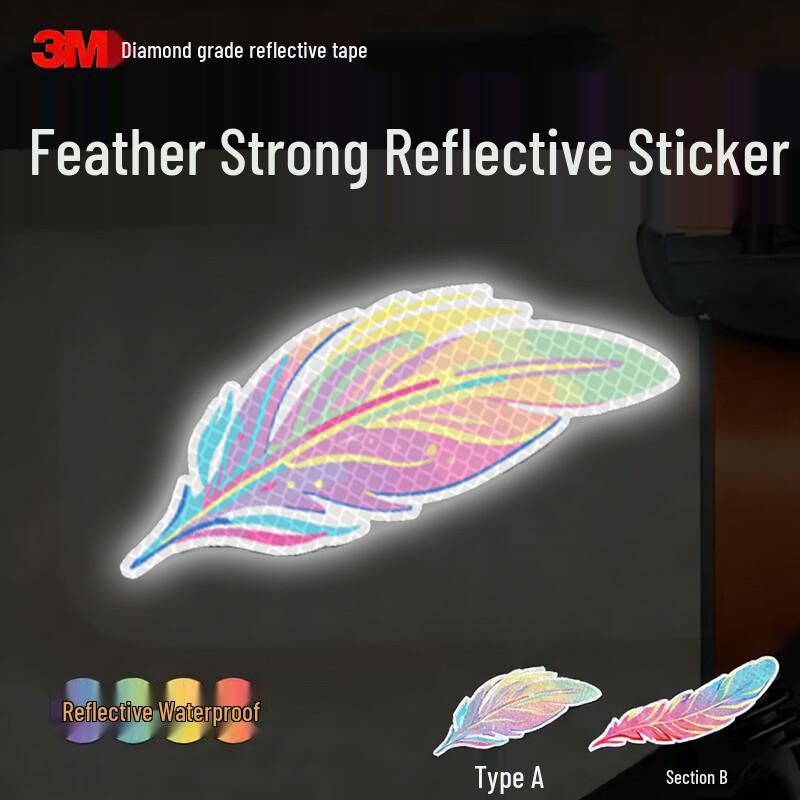 3M Cartoon Reflective Scratch Cover Sticker