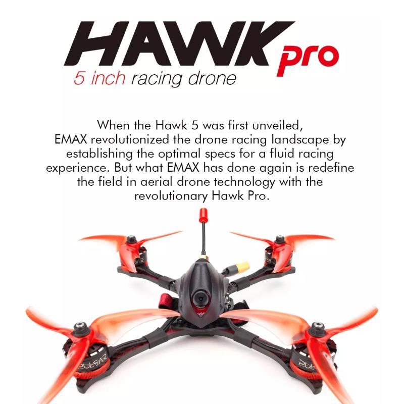 Buy EMAX Hawk Pro 5 Inch 4S/6S FPV Racing Drone PNP/BNF F405 FC 35A