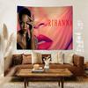 Singer RRihanna Cool Printed Large Wall Tapestry Hanging Tarot Hippie Wall Rugs Dorm Cheap Hippie Wall Hanging