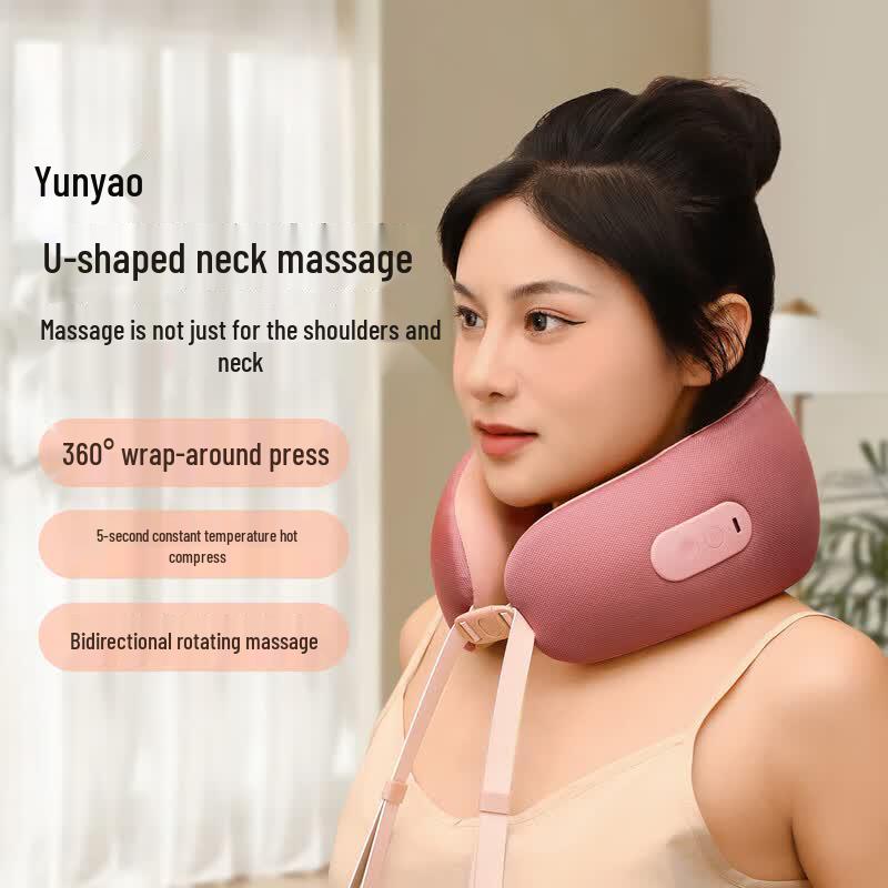 YunYao Q1 Heated Neck Massage Pillow CN plug (adapter included)