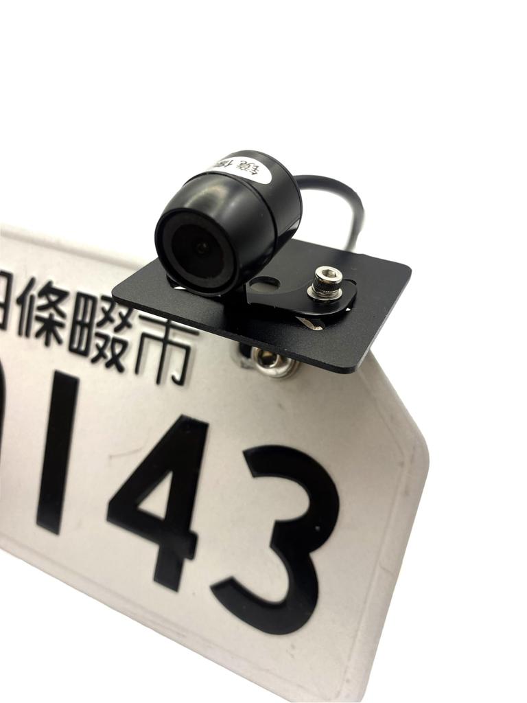 ASATERU ARCS0160B Motorcycle Dash Mount, Rear Camera, License Plate Mount, Left and Right Side,