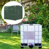 Cover for IBC Tank 1000 L 120×100×116 Cm - Green Oxford Polyester Cover, UV-resistant, Waterproof, Dustproof