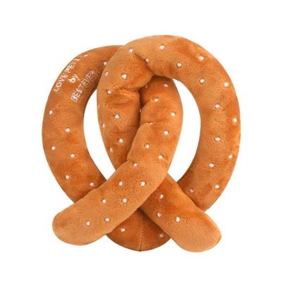 Best Ever Dog Rustle Pretzel Toy, Mixed Colors, 1 Piece