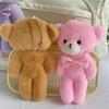 Plush Doll Plush Little Bear Keychain Stuffed Animals Bear Bag Pendant  Boys and Girls