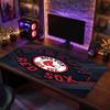 Boston Red Sox Muster Mauspade Anti?Rutschfeste Gummi-Schreibtischunterlage Für Gaming Arbeiten Desktop-Dekoration