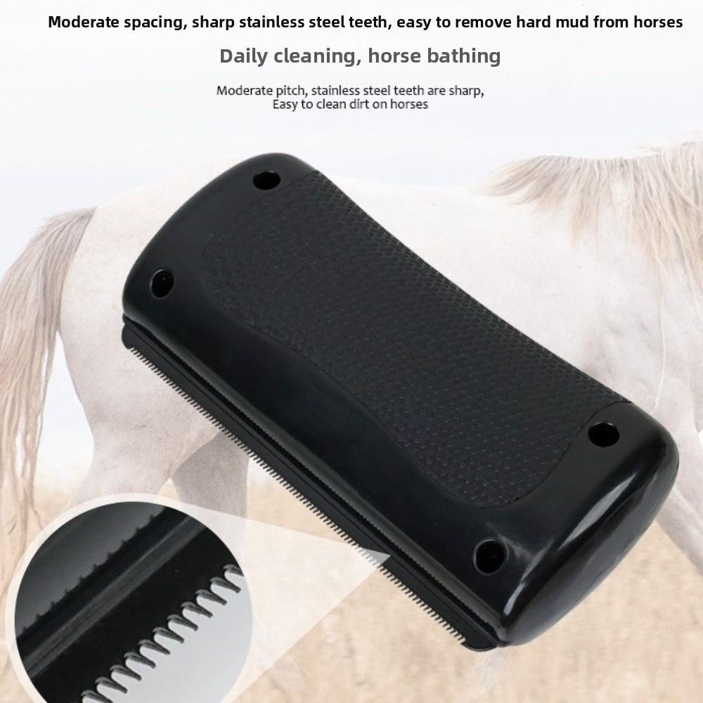 Professional Dog Hair Remover Metal Brush Teeth Non-Slip Handle Pet Floating Brush Portable Hair Care Dog Grooming Combs