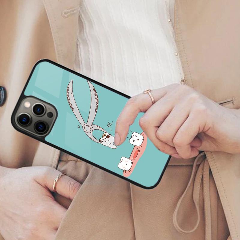 Funny Tooth Dental Assistant Dentist Life Magnetic Phone Case For APPLE iPhone 17 Air 16 14 13 12 Pro Max 15 Plus MagSafe Cover