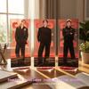 Bts World Tour Acrylic Display With Cnc Cut Seamless Printing For Gift And Decor