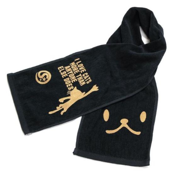 

Cat Print Scarf Towel for Cat Lovers [Scorpy] HANGING CAT
