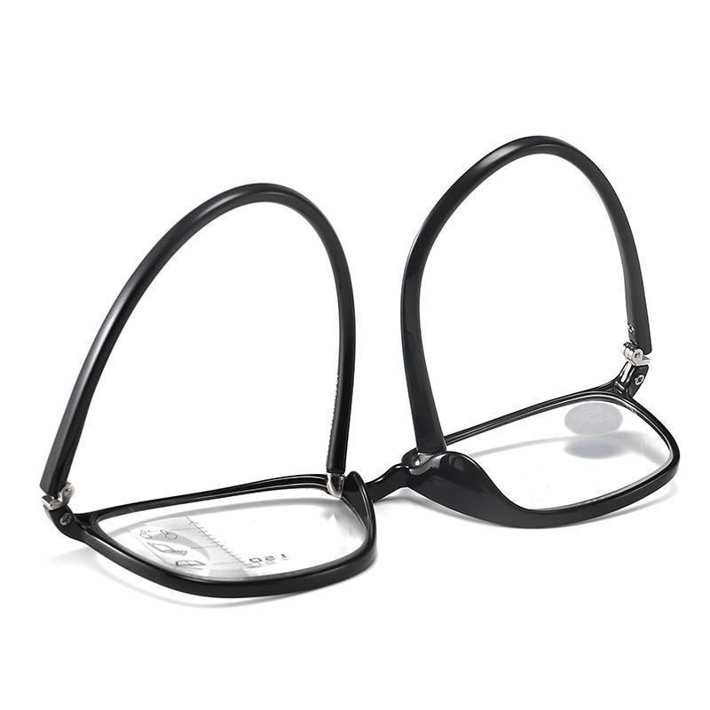 Reading Glasses Anti-Blue Light Men'S And Women'S Tr90 Multi-Focus Reading Glasses Middle-Aged And Elderly Far-Sighted Glasses Stall