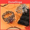 Halloween Punk Alloy Spider Bracelet With Rhinestones For Party Decor