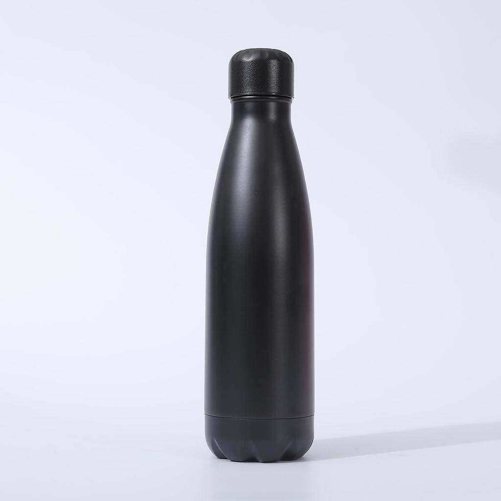 Borraccia Sportiva in Acciaio Inossidabile a Forma di Bottiglia di Coca-Cola Portatile Tazza da Acqua per Ciclismo Tazza di Coca-Cola Semplice Bottiglia Fredda