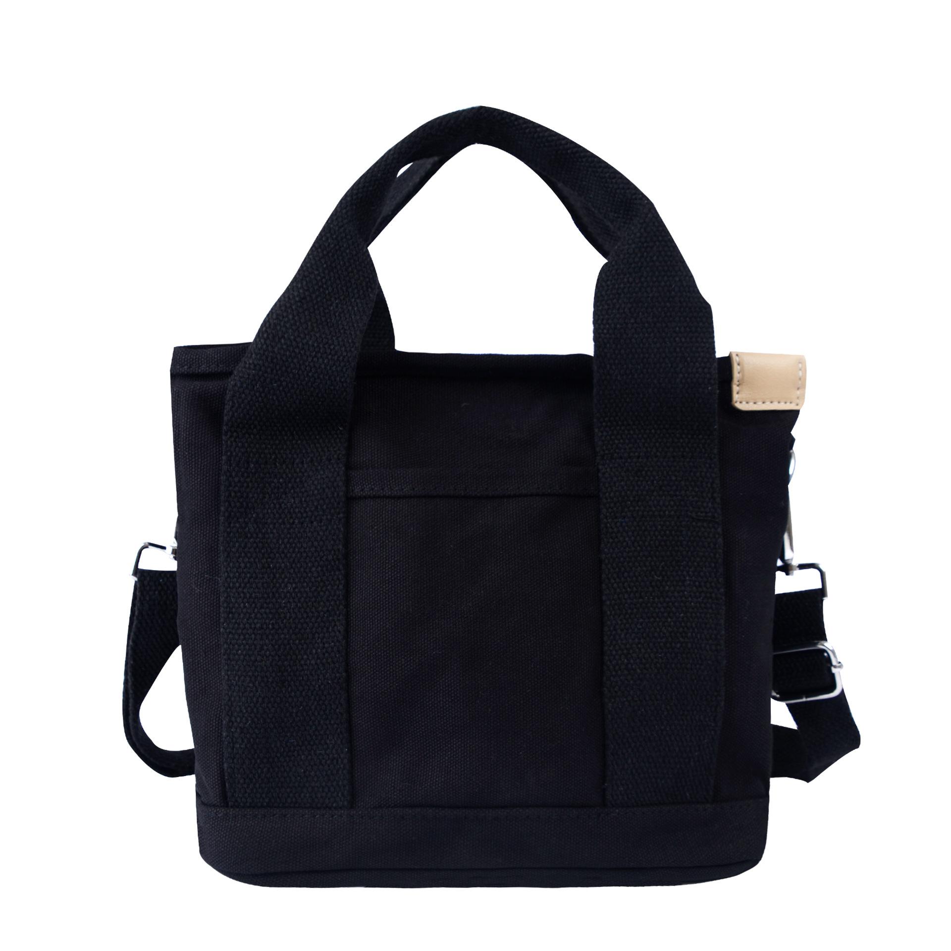 

Сумка Сумка из плотного высококачественного холста Большая вместительная сумка Сумка Bento Сумка-то without crossbody belt чёрный