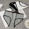 3PCS Cotton Underwear For Women Seamless Solid Color Mid-waist Panties Girls Students Large Size 3XL Briefs