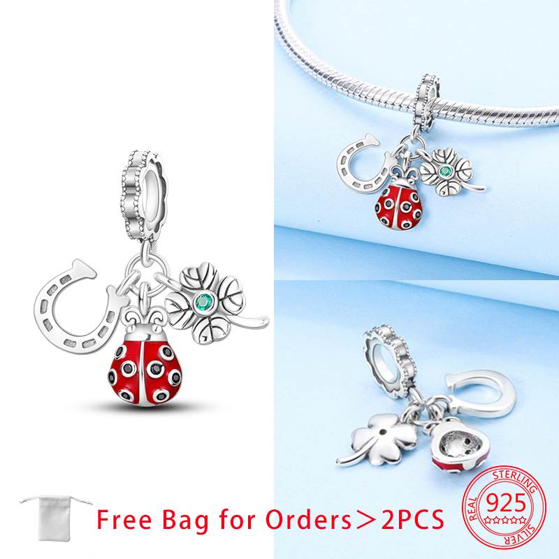 copper copper Lucky Charm for Bracelets Bead Jewellery Charm for Woman Making Fine Jewellery Fine Gift Accessory Diy