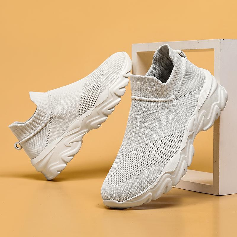 Unisex Wanderschuhe Morgendliches Joggen Atmungsaktives Mesh Leichte Bequeme Sneaker Trendige Laufschuhe für Herren Damen
