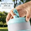 Portable Electric Kettle Foldable Heating Water Cup Small Household Portable Water Boiler  Trip Use
