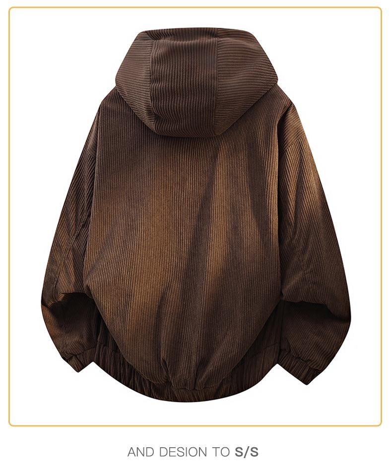 Spring 2026 Men's Trendy Corduroy Jacket: Versatile Youth Fashion Outerwear