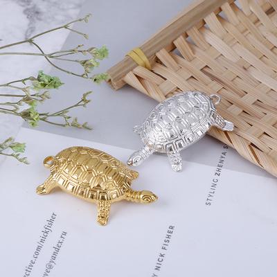 Feng Shui Goldene Geldschildkröte Glücksbringer Reichtum Home Office Dekoration Geschenk