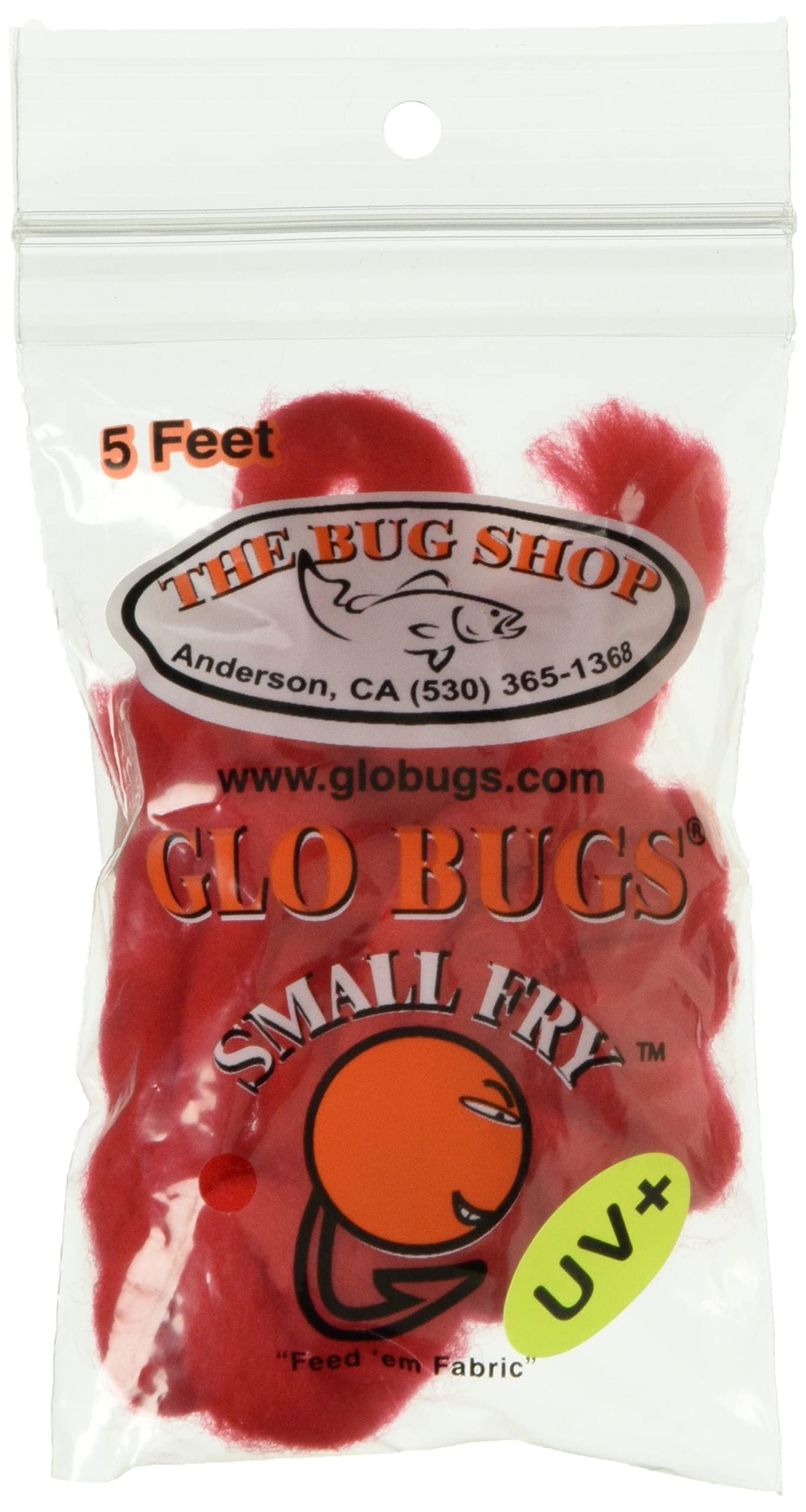 

SMITH LTD Glow Bug Small Fly No. 09 Deep Dark Red