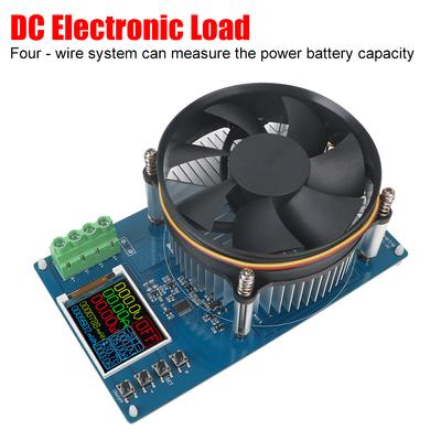 Monitor-Entlader, einstellbares Testmodul, elektronische Last, 4-adriger Lithium-Batterietester, 150 W, 20 A, Gleichstrom-Leistungsmesser, Lastladegerät, US-Stecker