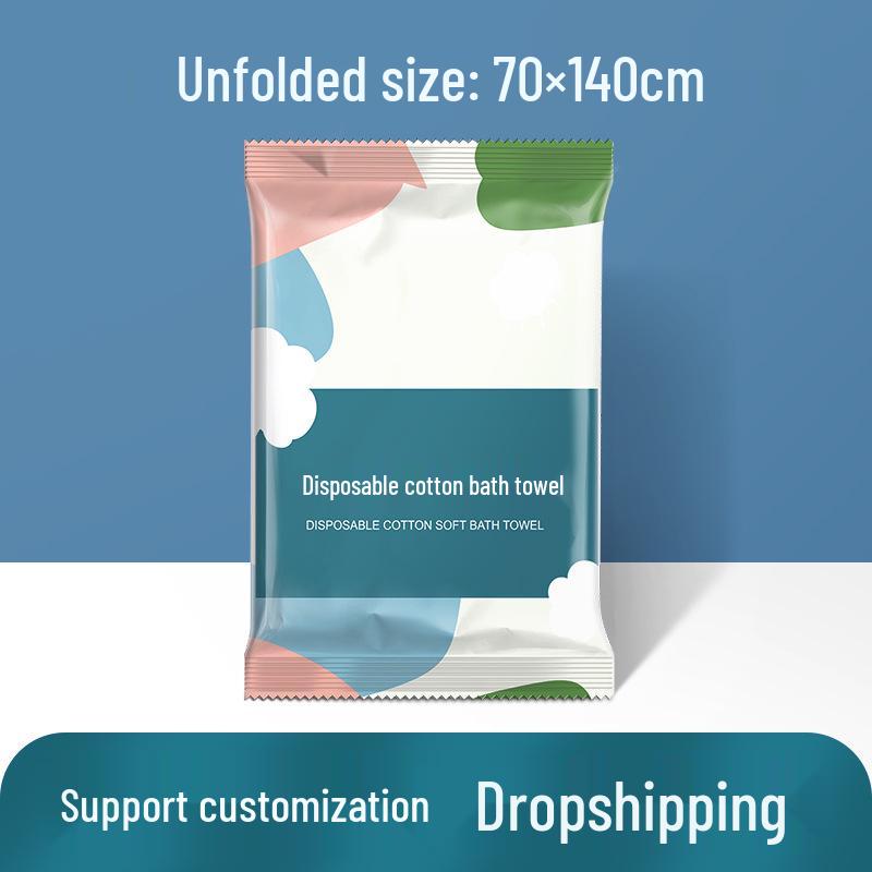 Travel Disposable Double Bed Sheet & Duvet Cover Set - 4 Pieces