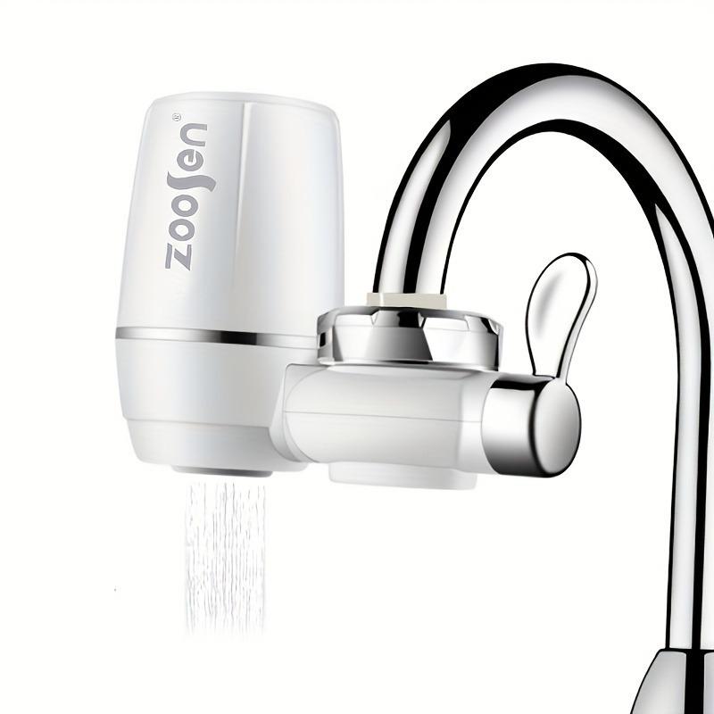 

1pc Faucet Water Purifier,Ceramic Cartridge Tap Water Filter,Removes Impurities for Kitchen Drinking&Washing,Purificador De Agua