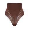 Women's High-Waisted Mesh Thong Shapewear with Tummy Control and Butt Lift