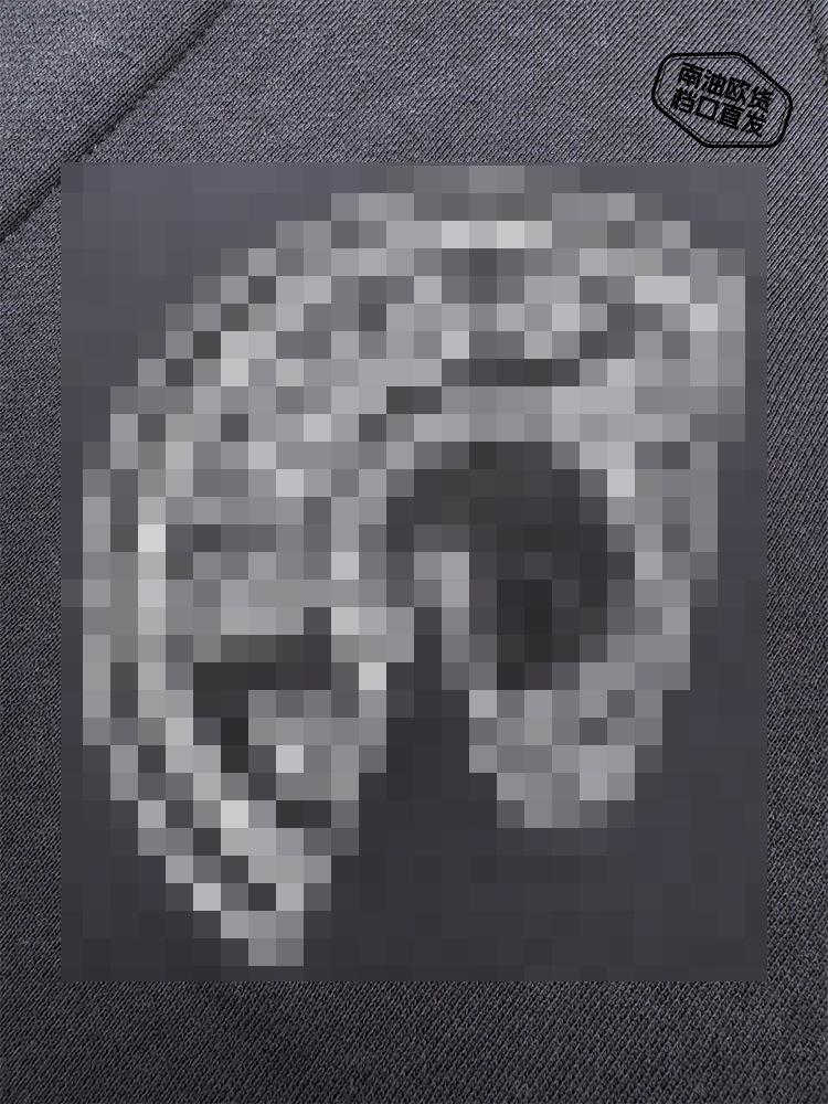 Unisex Cotton Saddle Nail Patch Hoodie - Warm, Versatile, Stylish Autumn/Winter Outerwear