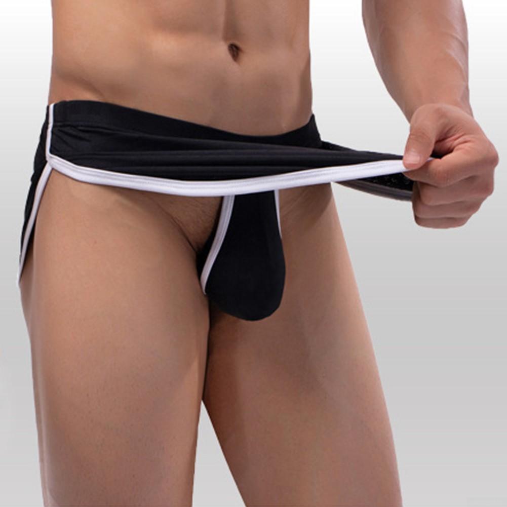 Men Underwear Thongs Pouch Shorts Size M-2XL Trunks