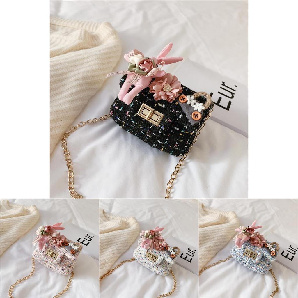 Adorable Rabbit Pearl Shoulder Bag For Kids With Cute Animal Design In Fun Colors