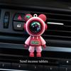 Astronaut Design Car Air Freshener, Car Trend Aromatherapy Clip, Car Interior Trim Clip, Eid al-Fitr Happy