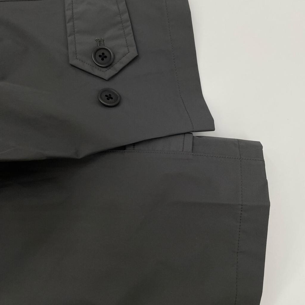 MARGARET HOWELL 579-7110004 Gray Nylon GORE-TEX Soutien Collar Coat coat S grayUsed